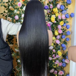 Noir – Luxury Bone Straight HD Lace Wig
